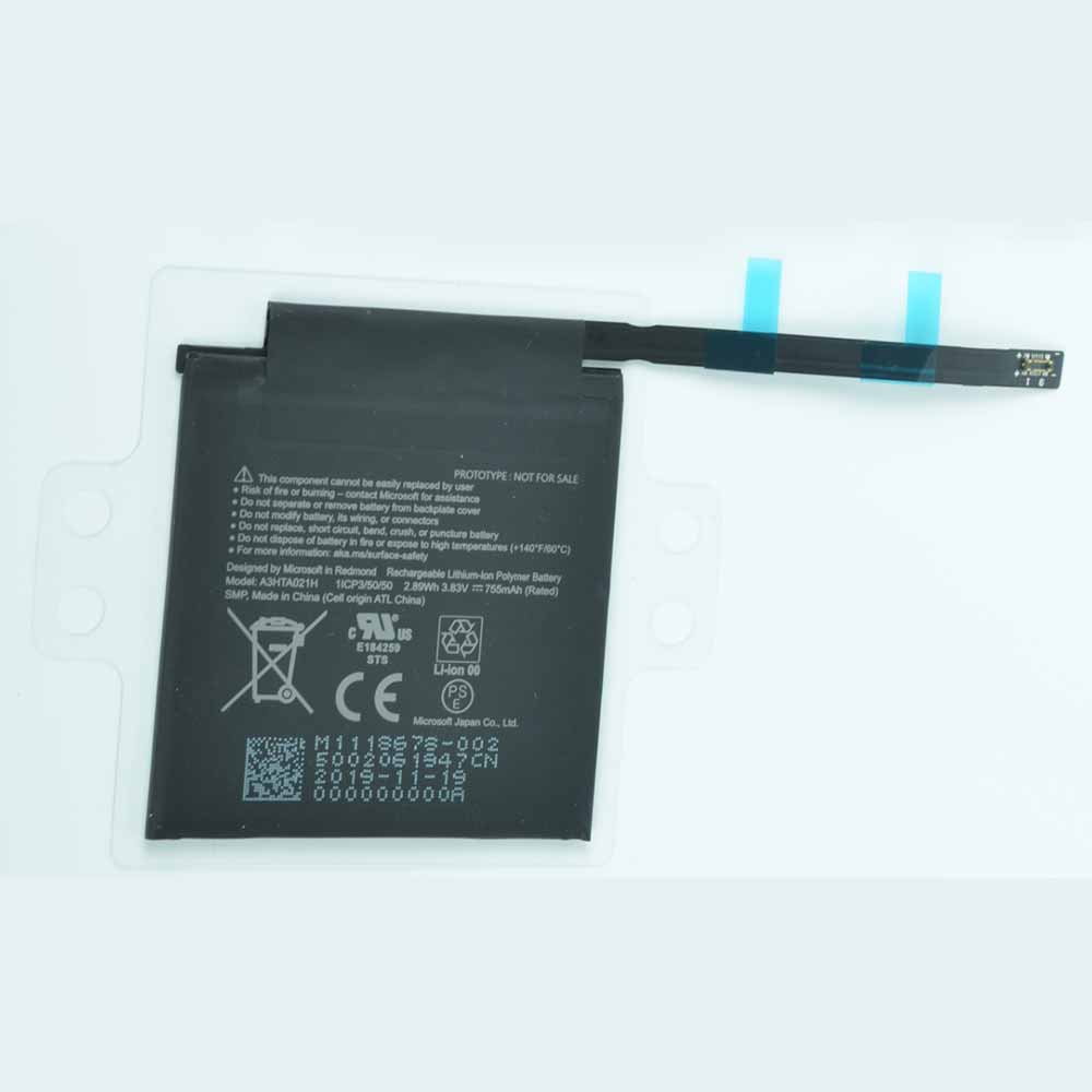 Microsoft A3HTA021H 3.83V 2.89Wh/755mAh Replacement Battery