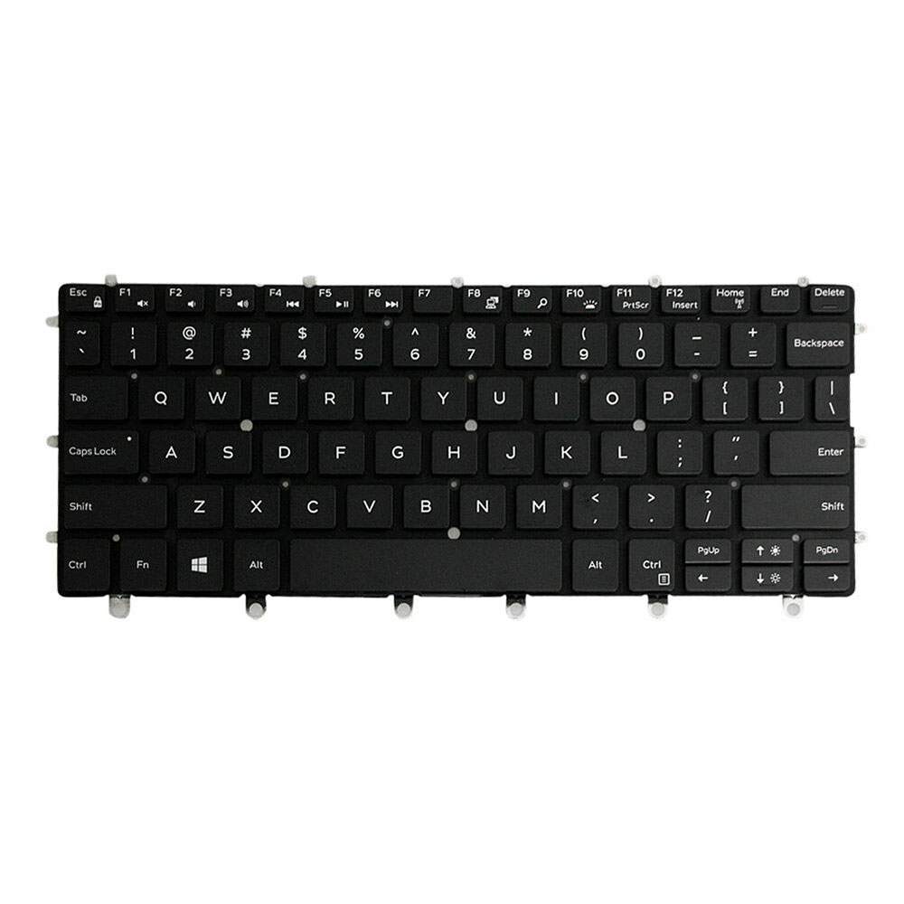 US keyboard For Dell XPS 13 9365 XPS13 Backlit 0WPCF9 NSK-EG NO FRAME