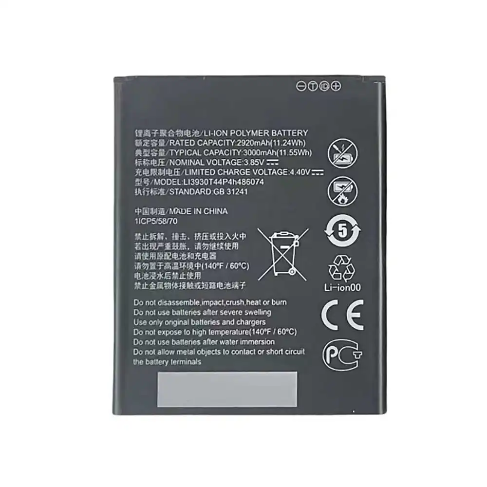 ZTE LI3930T44P4h486074 Batterie